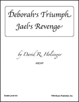 Deborah's Triumph Jael's Revenge Concert Band sheet music cover